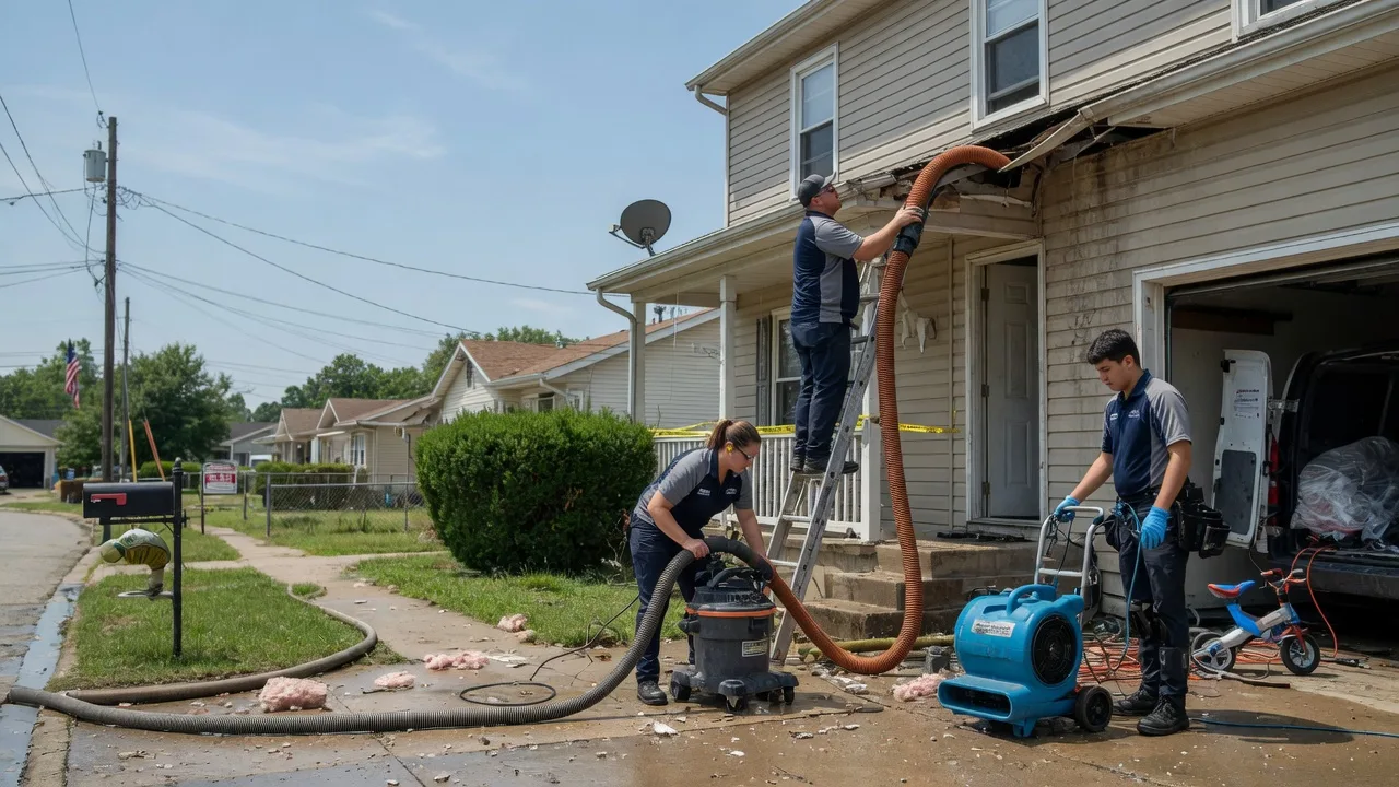 Water Damage Restoration in Hallett, OK near me